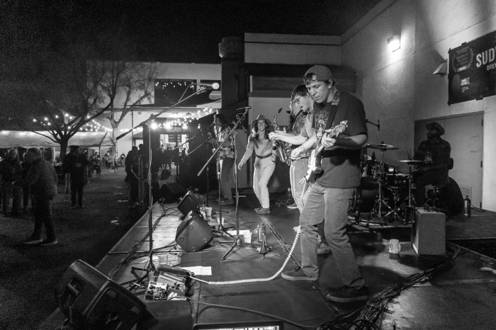 Boot juice band playing at Sudwerk brewing. Davis california. 2021