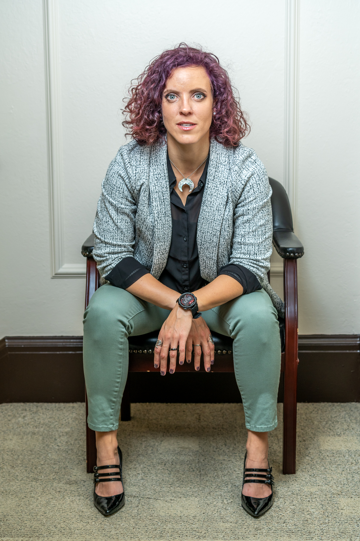 Headshot shoot for Katia Borschov, Professional Translation Services, in Placerville, California. Juan Femat Media.