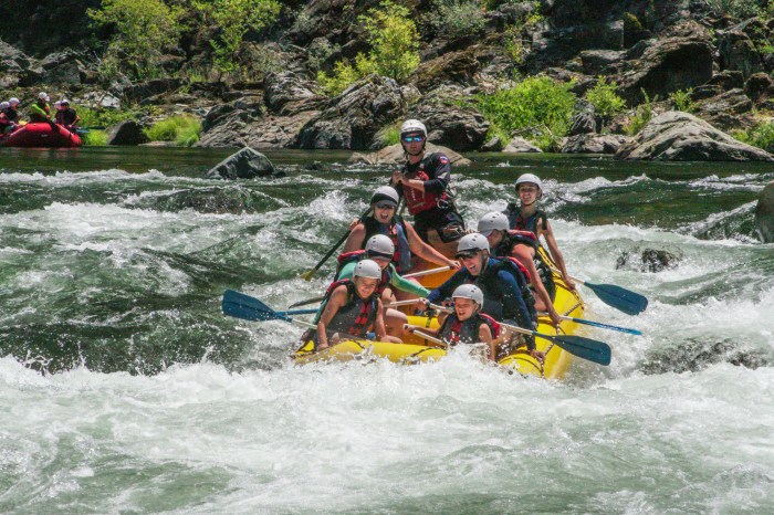 Rafting on the Middle Fork of the American River. Whitewater Images 2018